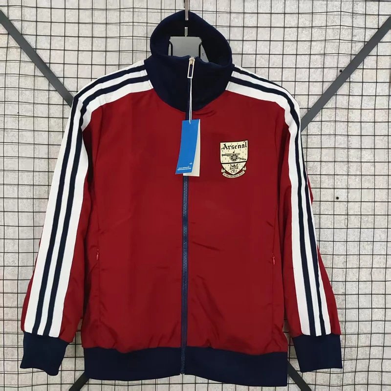 Vintage Jersey Hoodie Zip — Arsenal Vintage One-sided Windbreaker colorway — USFans Spreadsheet photo