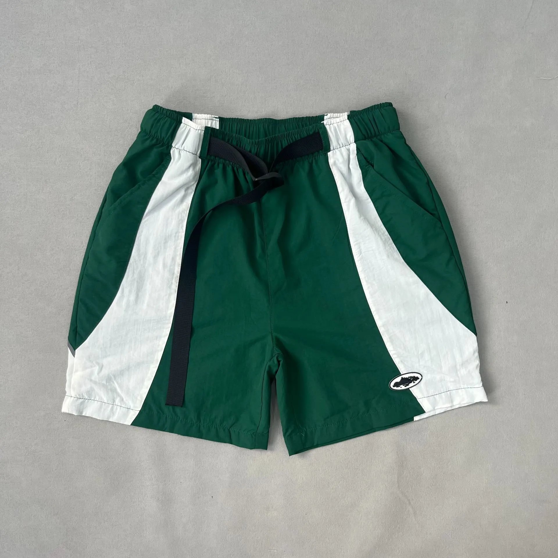Corteiz Windbreaker Jacket — Green White/Shorts/high-quality colorway — USFans Spreadsheet photo