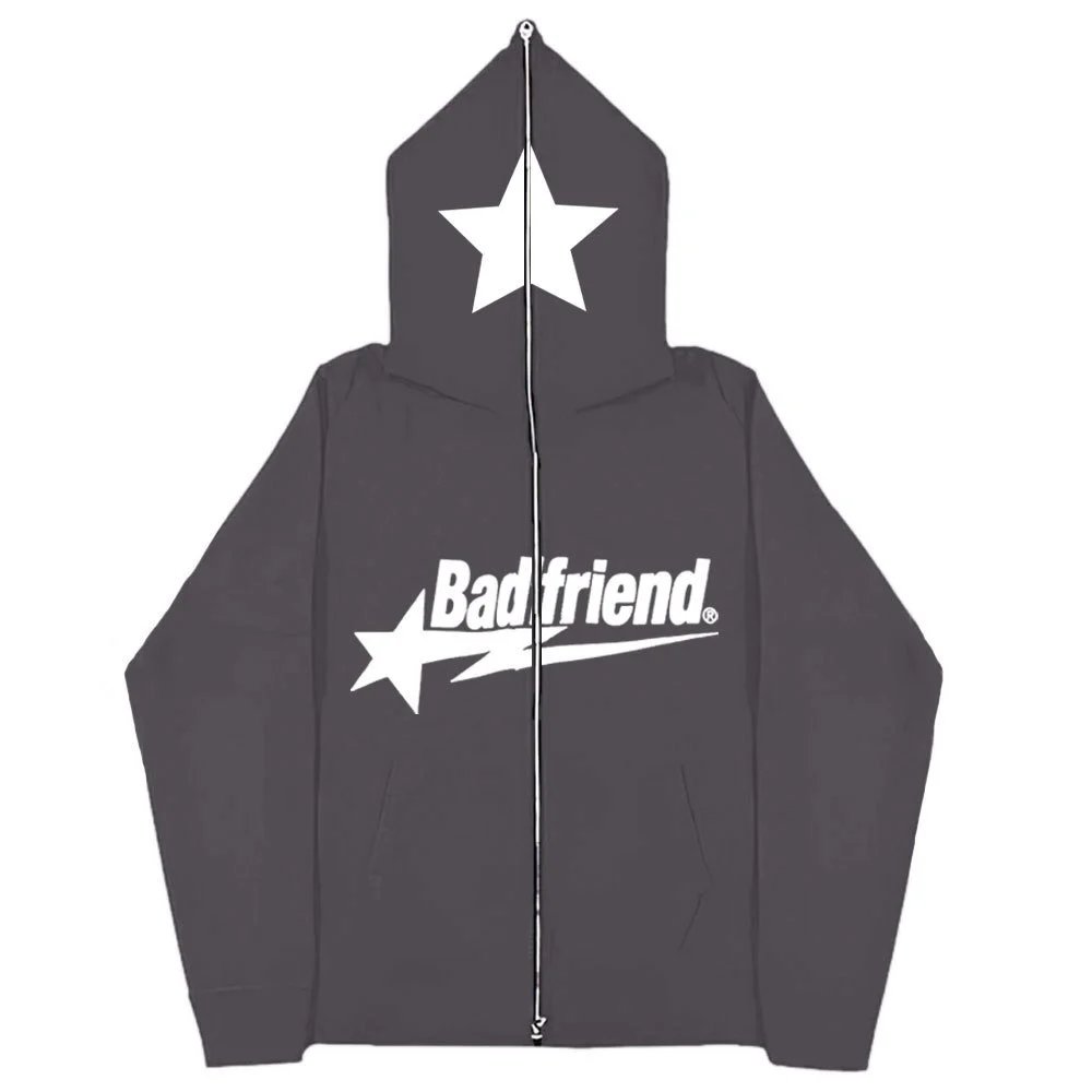 Badfriend Hoodie — dark grey colorway — USFans Spreadsheet photo
