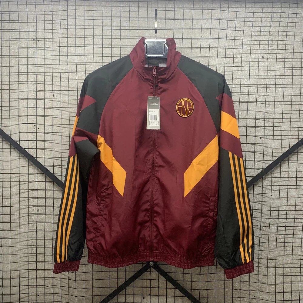 Vintage Jersey Hoodie Zip — New Roman embroidery single-sided trench colorway — USFans Spreadsheet photo