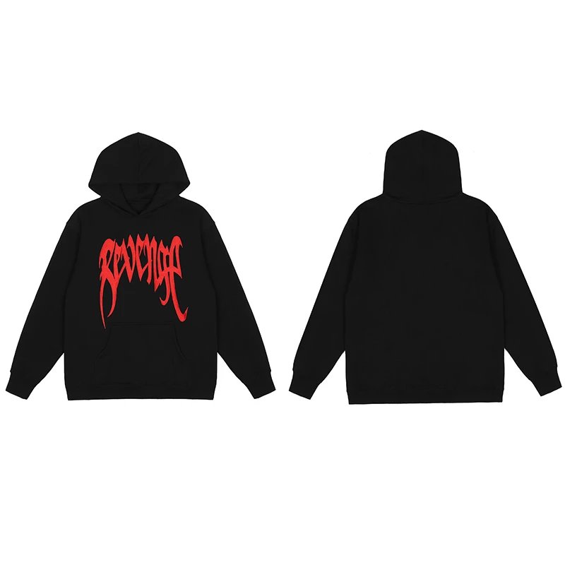 Revenge Hoodie — Orange embroidered style colorway — USFans Spreadsheet photo