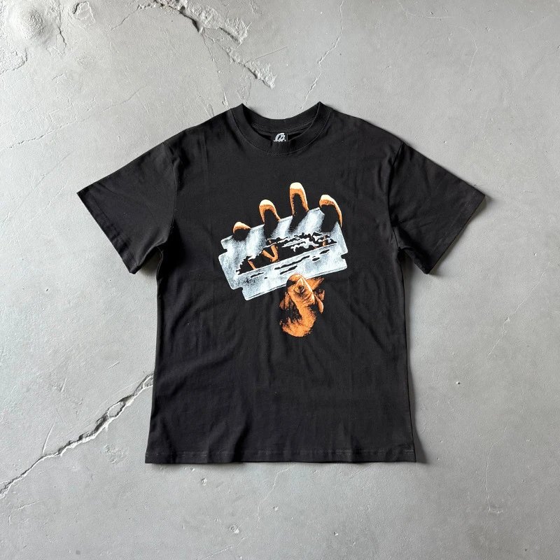 Corteiz T-Shirt — black colorway — USFans Spreadsheet photo