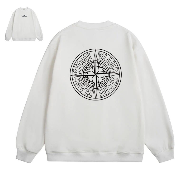 Stone Island Hoodie — 608 white colorway — USFans Spreadsheet photo