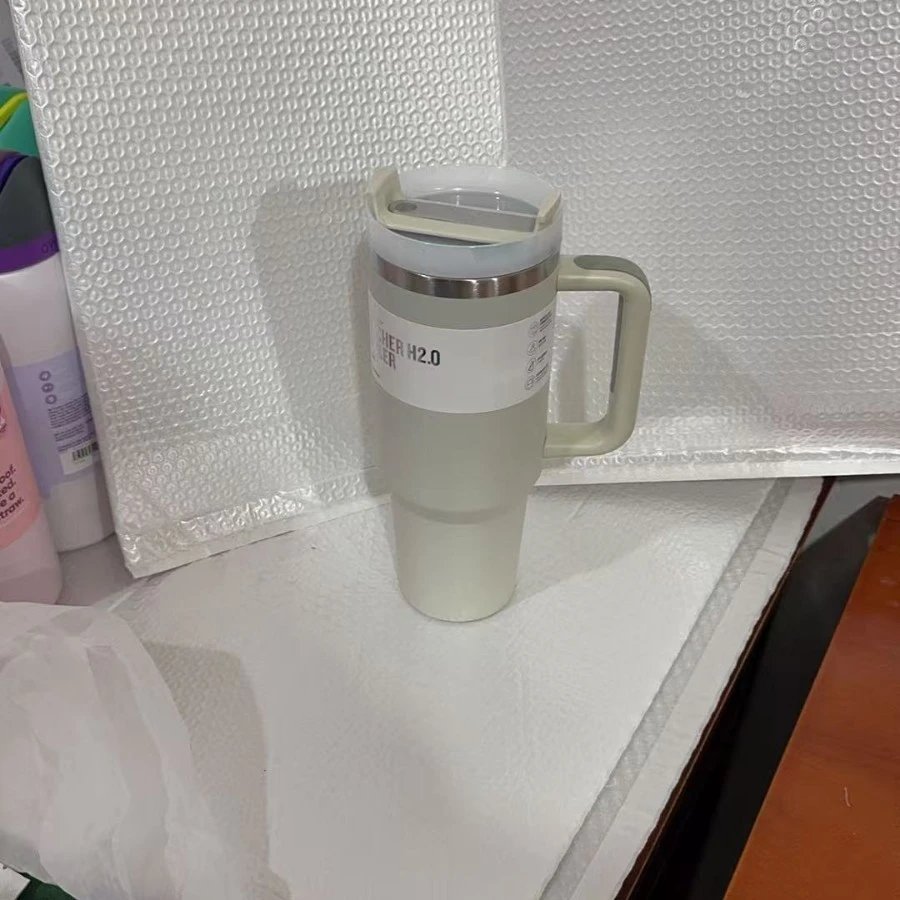 Stanley Thermos Cup — Dune colorway — USFans Spreadsheet photo