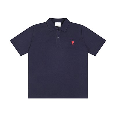 AMI Paris Classic Heart Polo Shirt - rep Ami Paris