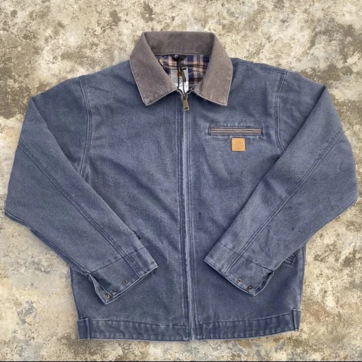 different collar blue