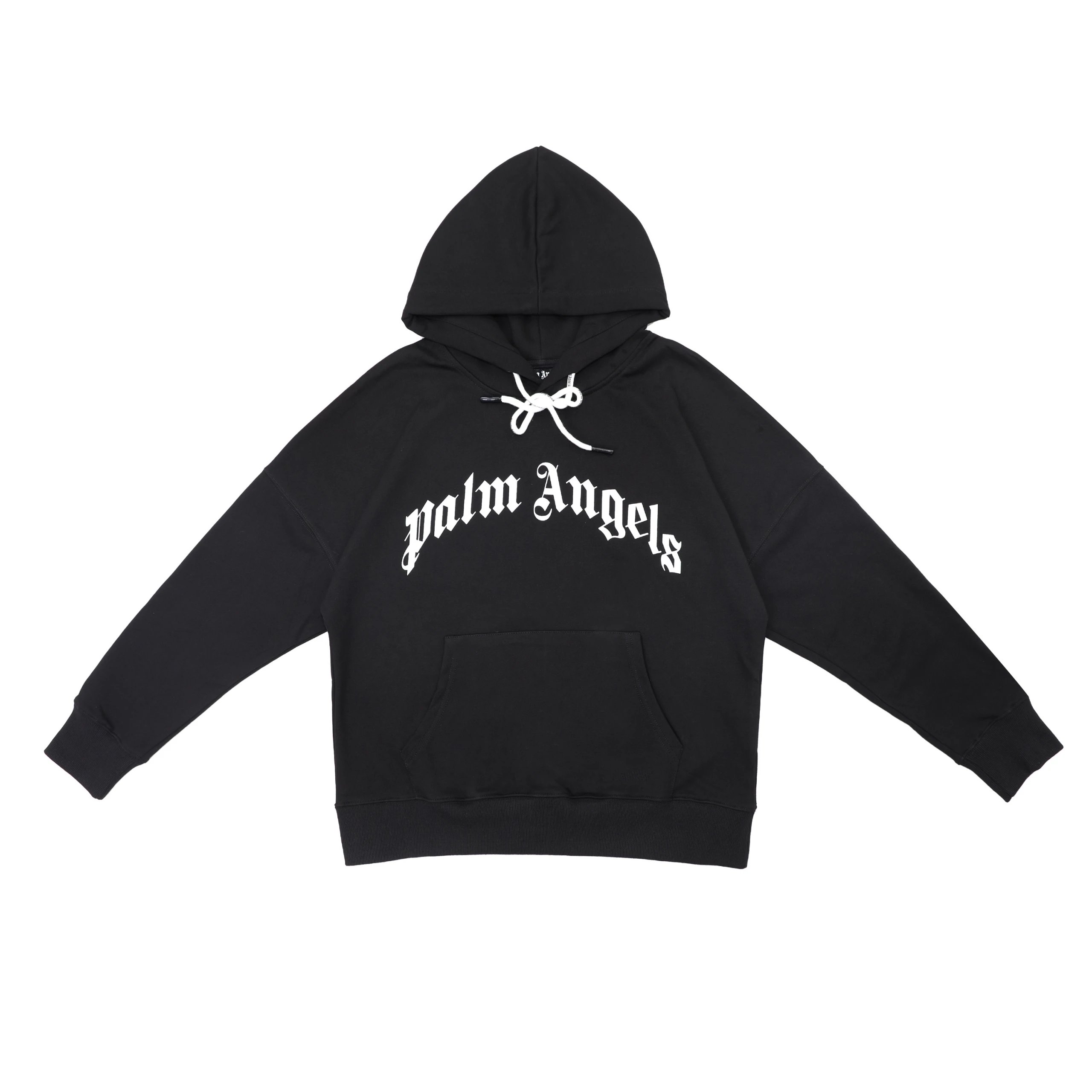 Palm Angels Hoodie — Classic Letter Black Correct Edition colorway — USFans Spreadsheet photo