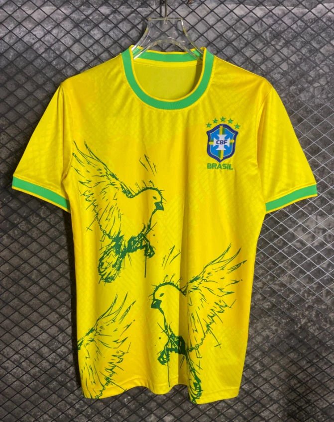 Jersey — brazilian god bird yellow colorway — USFans Spreadsheet photo