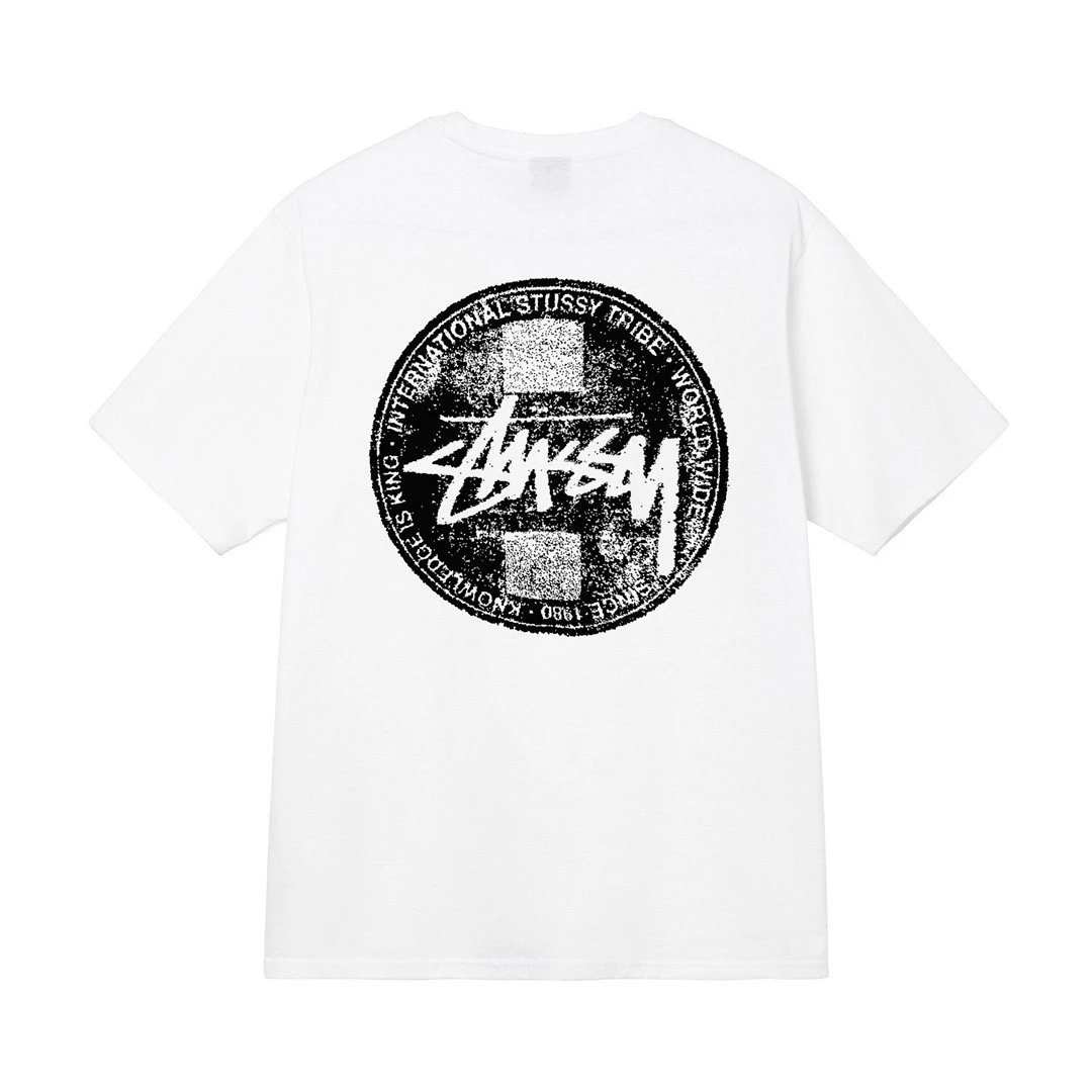 Nike x Stussy Green White T-Shirt — White [Landscape 01]] colorway — USFans Spreadsheet photo