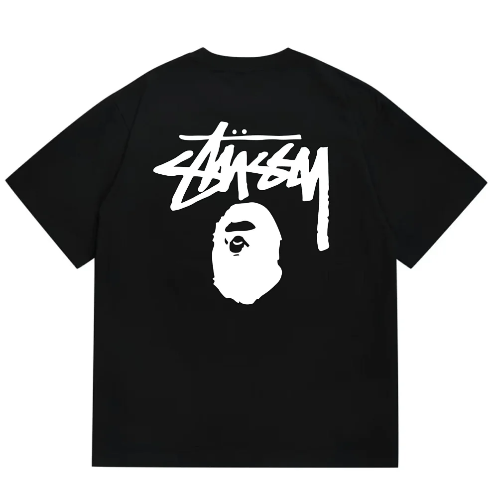 Stüssy × A Bathing Ape (BAPE) T-Shirt