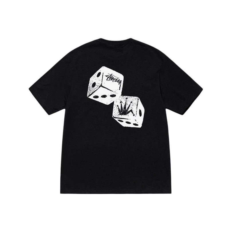Nike x Stussy Green White T-Shirt — Black [Crown Dice]] colorway — USFans Spreadsheet photo