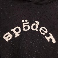 Sp5der Rhinestone Hoodie — seller photo 4