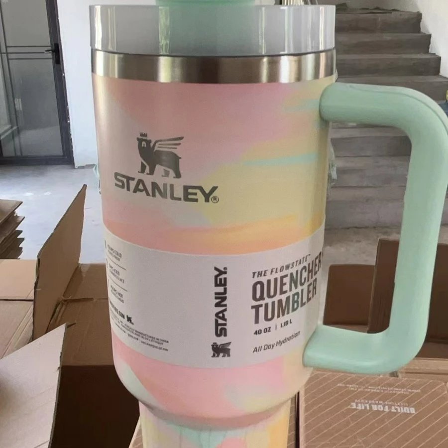 Stanley Thermos Cup — tie-dyeing powder colorway — USFans Spreadsheet photo