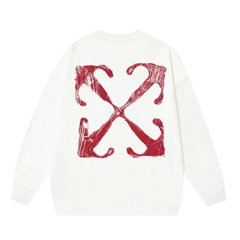 Off-White White Crewneck — 132 white colorway — USFans Spreadsheet photo