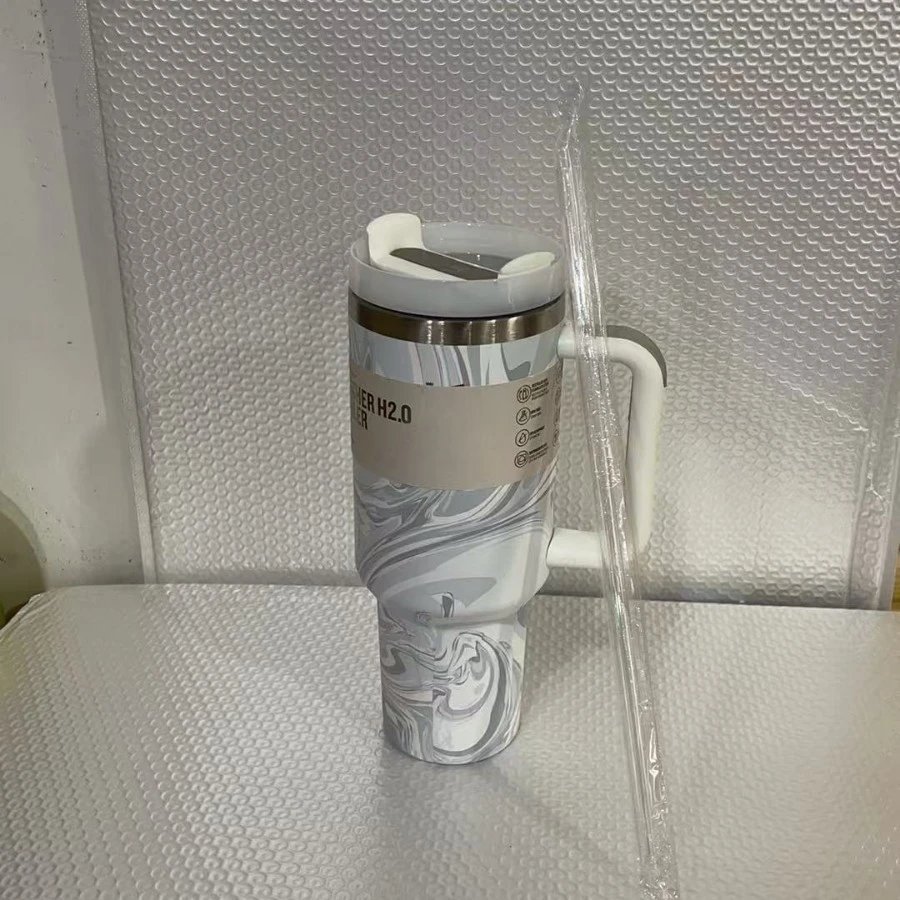 Stanley Thermos Cup — blue swirl colorway — USFans Spreadsheet photo