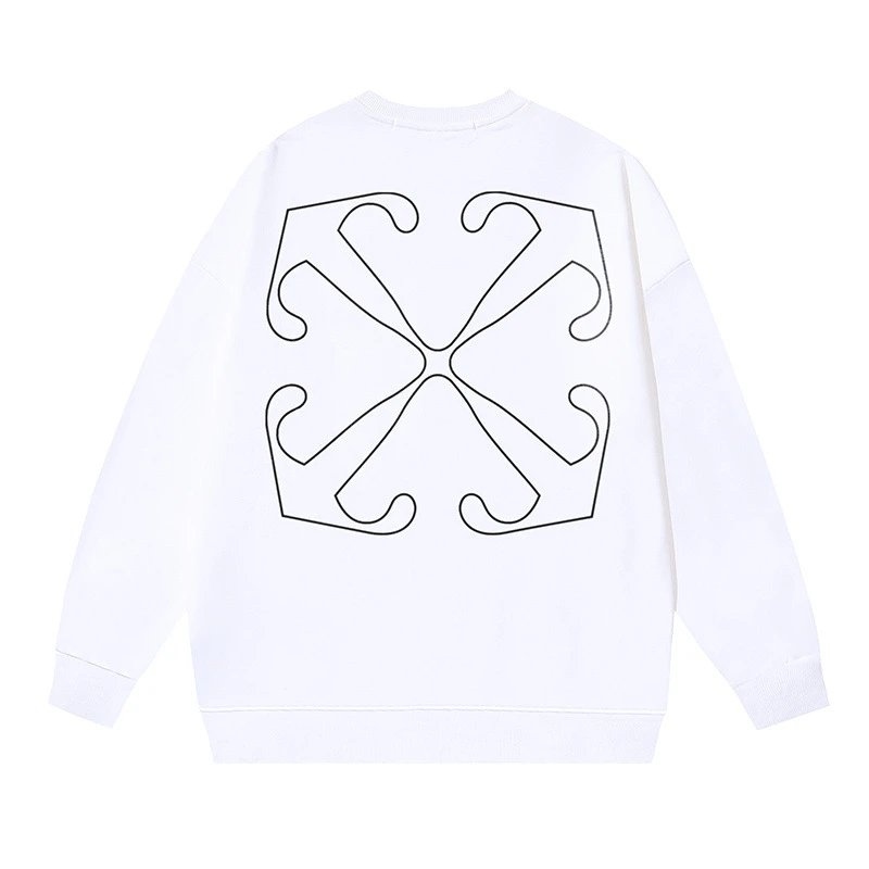 Off-White White Crewneck — 1039 white colorway — USFans Spreadsheet photo