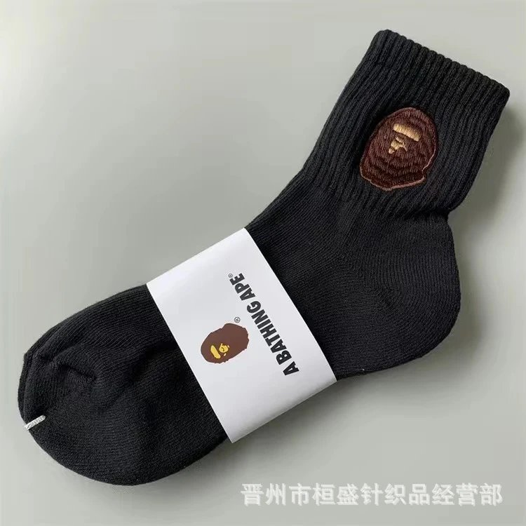 Bape Socks — The main black in the barrel colorway — USFans Spreadsheet photo