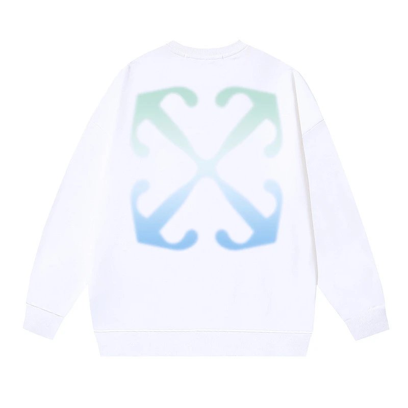 Off-White White Crewneck — 1040 white colorway — USFans Spreadsheet photo