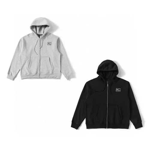 Stussy Zip Hoodie Gris