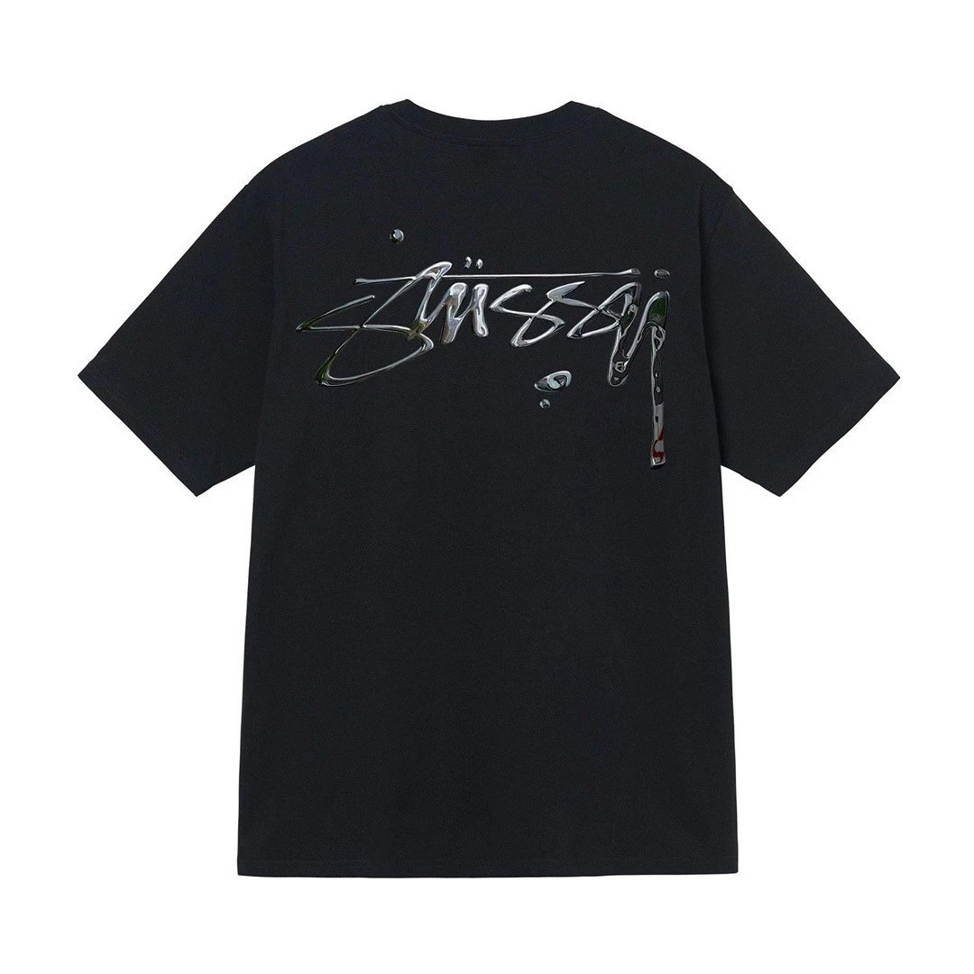Nike x Stussy Green White T-Shirt — black [metal]] colorway — USFans Spreadsheet photo
