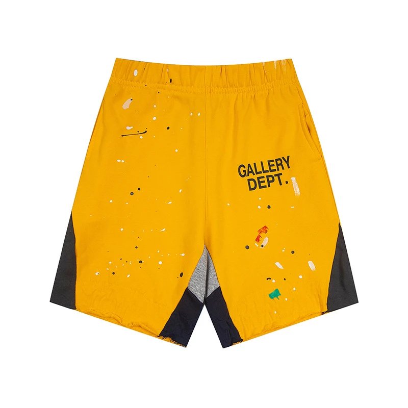 Gallery Dept Shorts — yellow colorway — USFans Spreadsheet photo