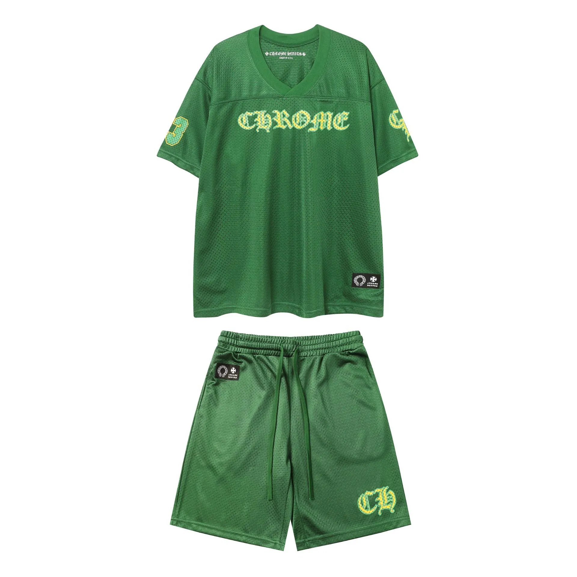 Chrome Hearts Baby Blue Pants — green colorway — USFans Spreadsheet photo