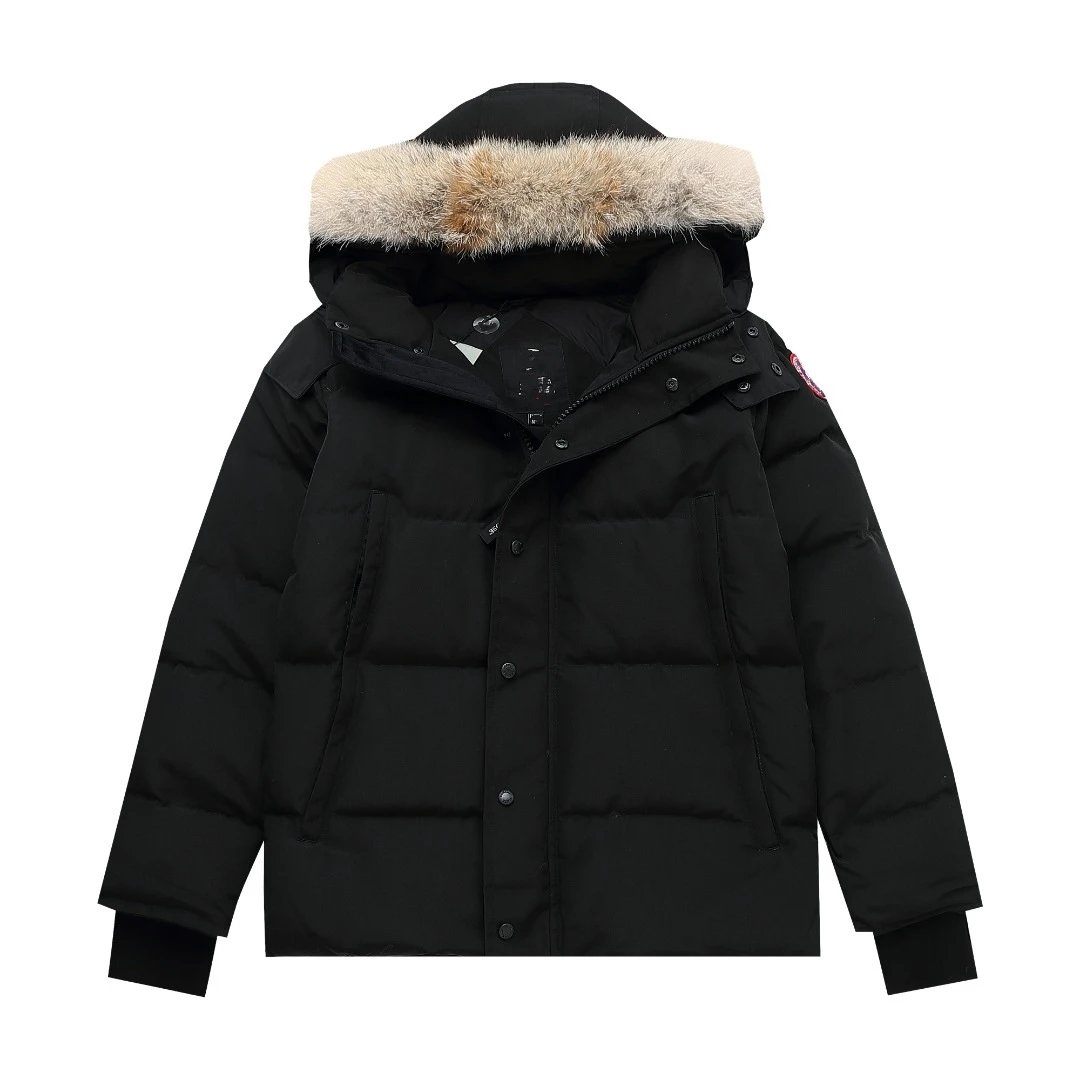 Removable Hooded Parka Down Jacket photo 4