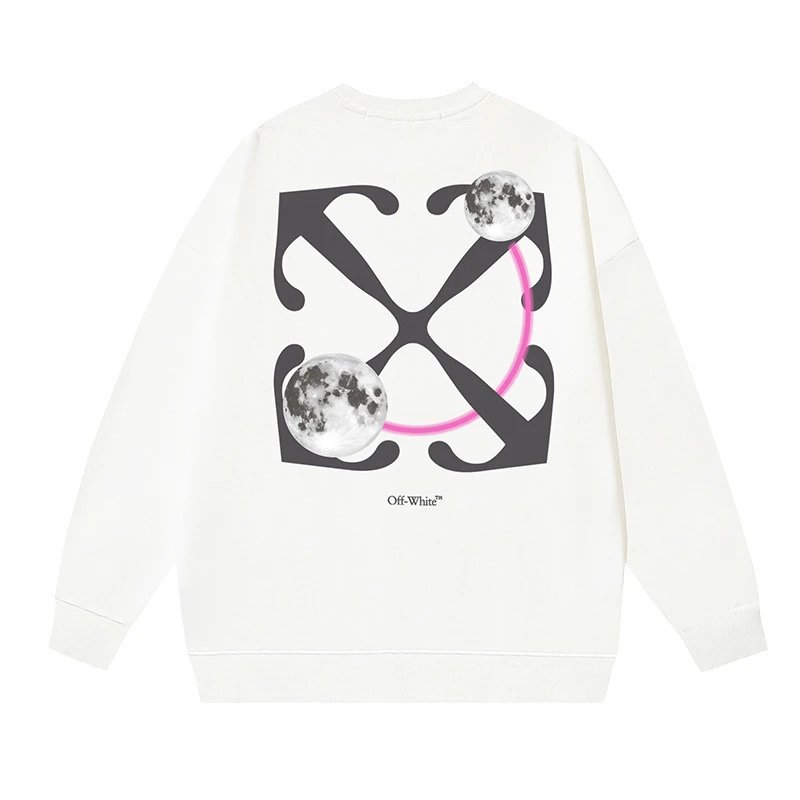 Off-White White Crewneck — 144 white colorway — USFans Spreadsheet photo