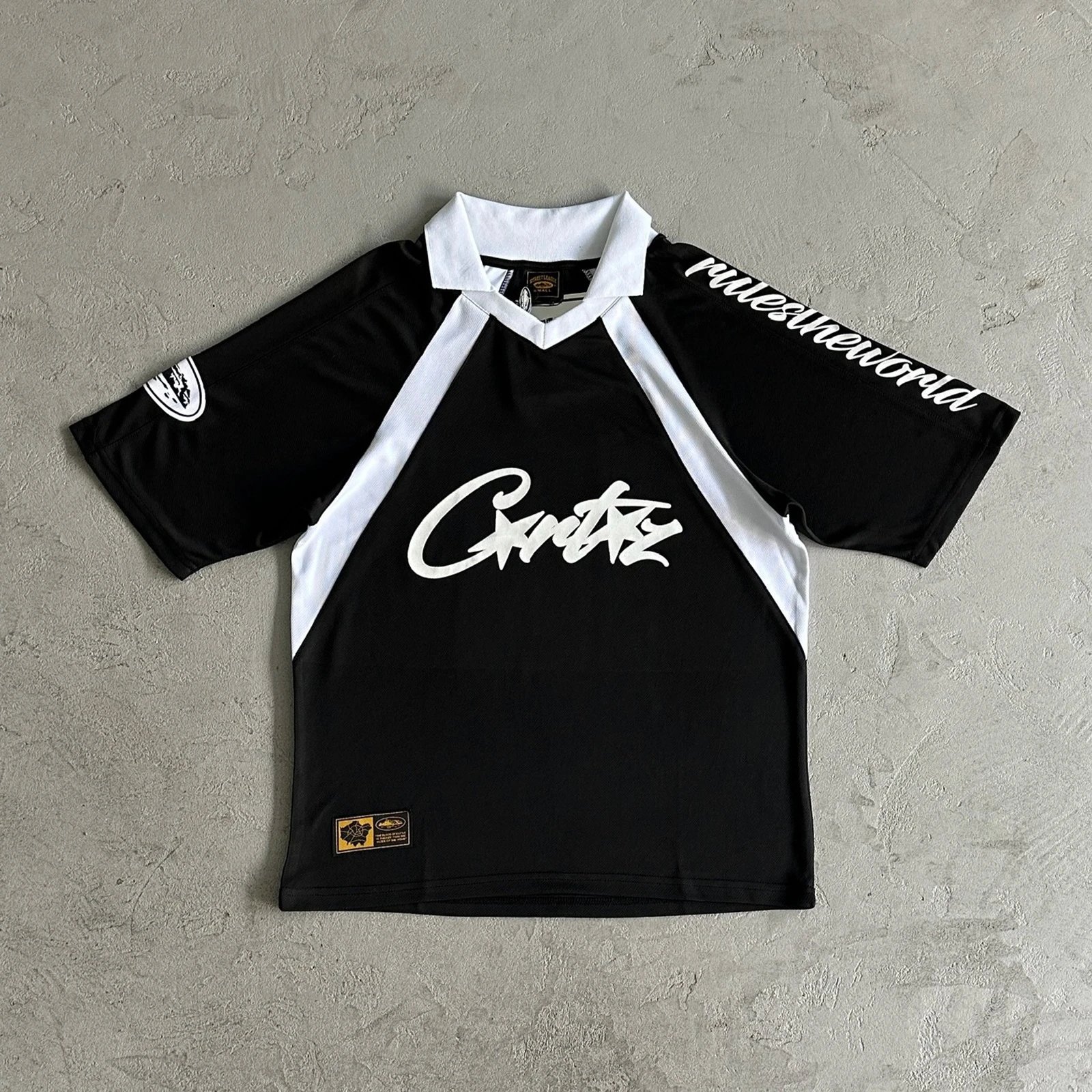 Corteiz Jersey — Black/8891 colorway — USFans Spreadsheet photo