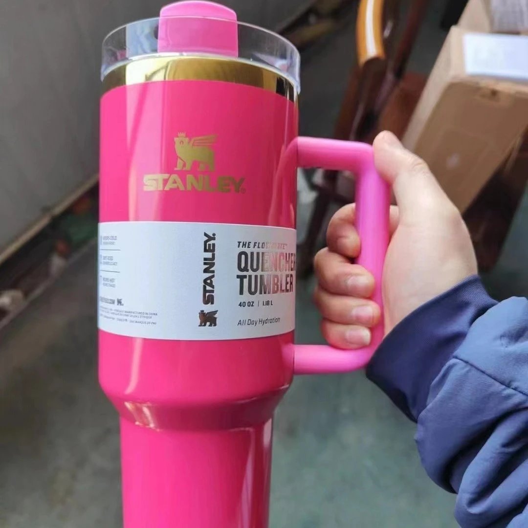 Stanley Thermos Cup — Electroplated Rose Red colorway — USFans Spreadsheet photo
