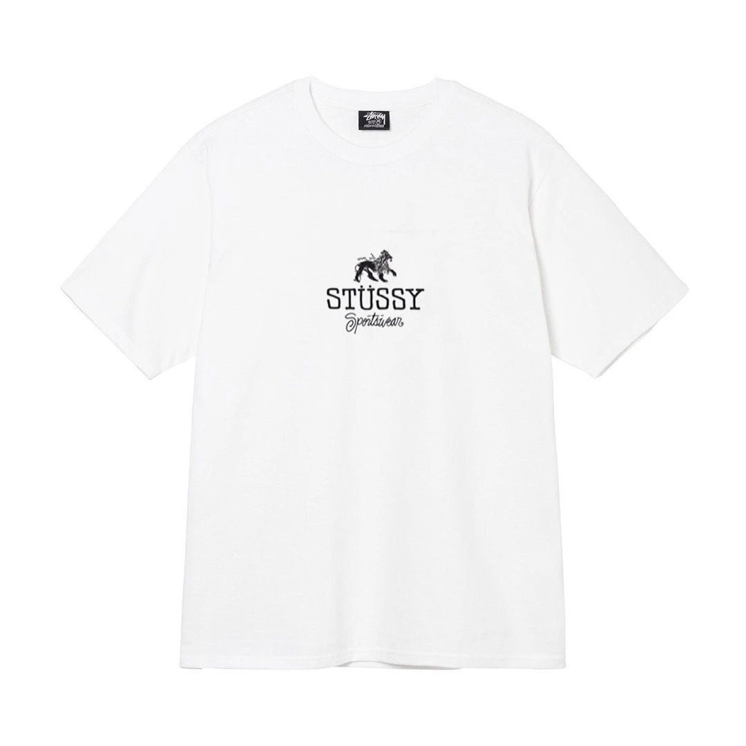 Nike x Stussy Green White T-Shirt — White [Little Lion]] colorway — USFans Spreadsheet photo