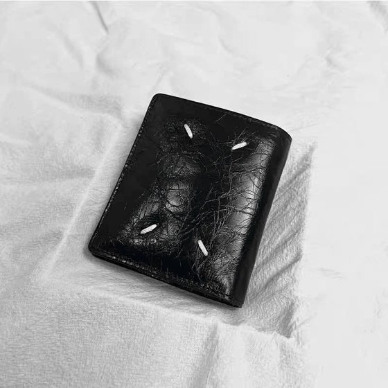 Genuine Leather Card Case Money Clip-XW-1