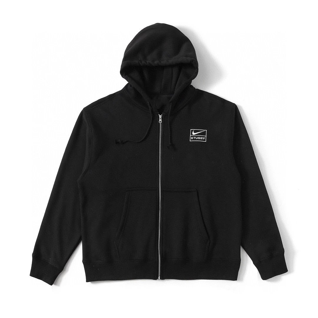 Stussy Zip Hoodie Grey