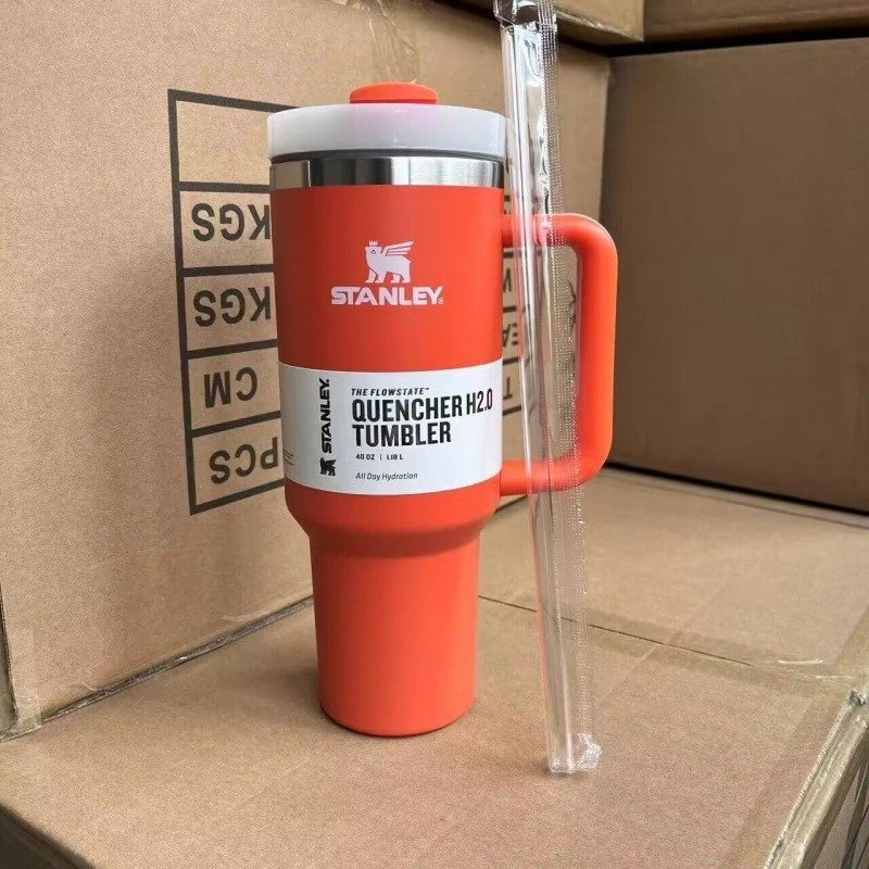 Stanley Thermos Cup — orange colorway — USFans Spreadsheet photo