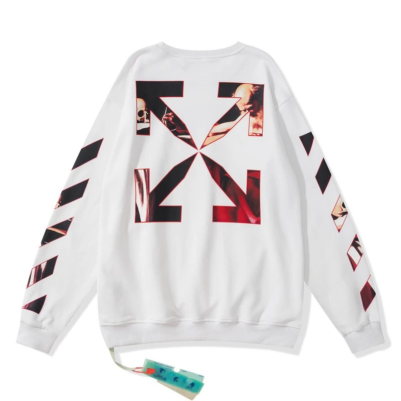 Off-White Crewneck — 759 white colorway — USFans Spreadsheet photo