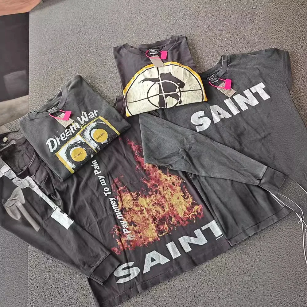 Saint Michael Camiseta de Manga Larga