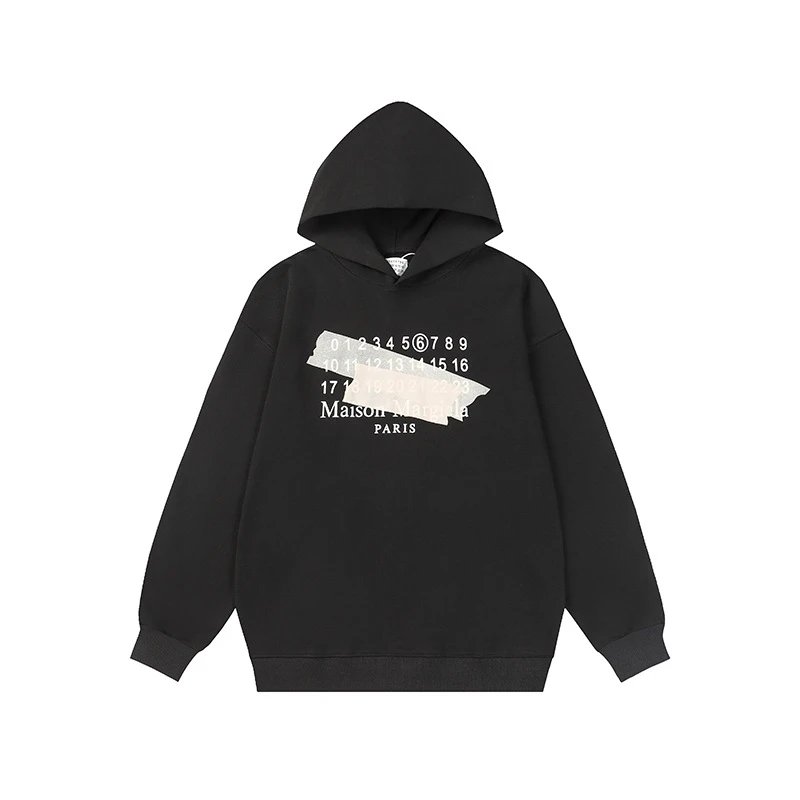 Maison Margiela Hoodies — black colorway — USFans Spreadsheet photo