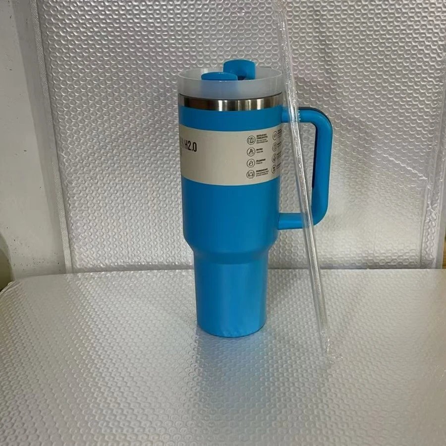 Stanley Thermos Cup — sky blue colorway — USFans Spreadsheet photo