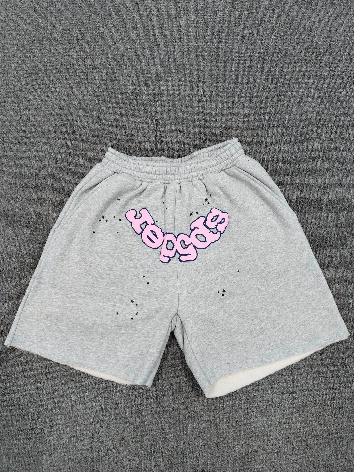 Sp5der Shorts — grey colorway — USFans Spreadsheet photo