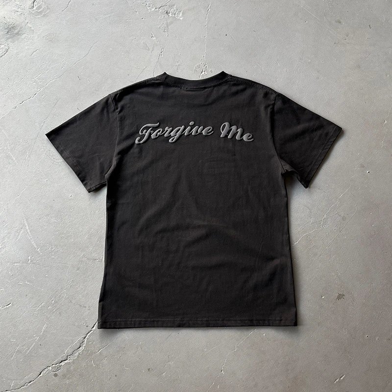 Black 'Forgive Me' T-Shirt