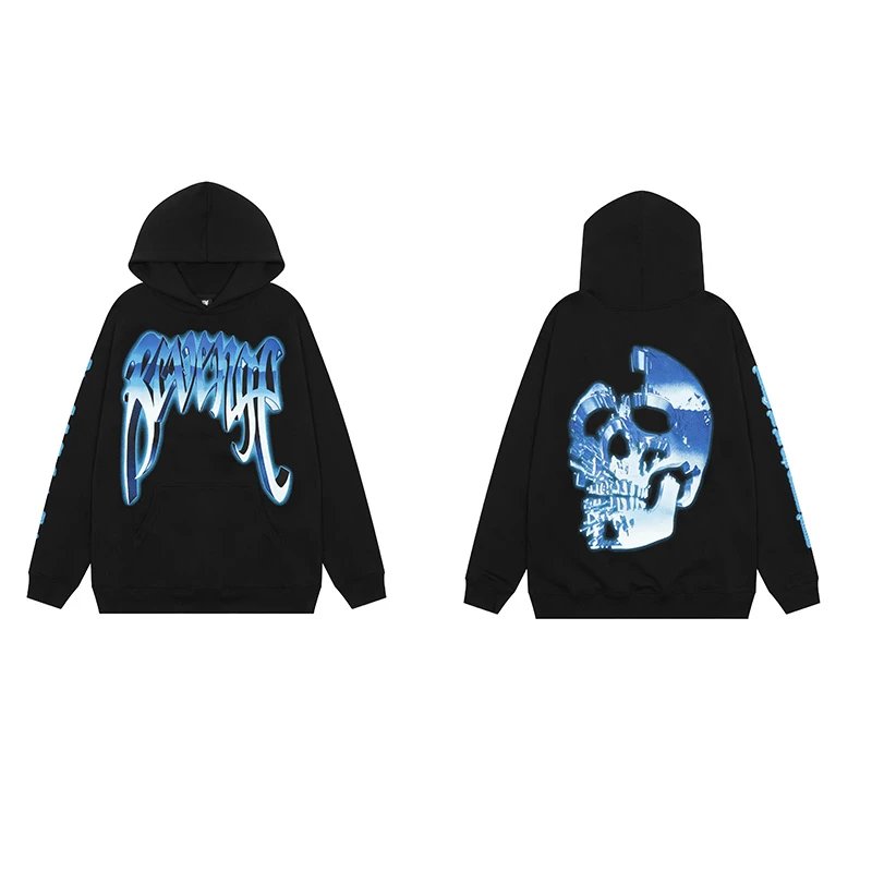 Revenge Hoodie — Sky Blue Skull colorway — USFans Spreadsheet photo