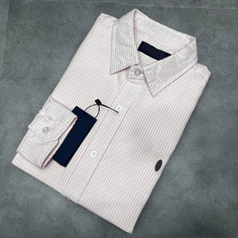 Ralph Lauren Shirts — H907 orange striped with blue pony colorway — USFans Spreadsheet photo