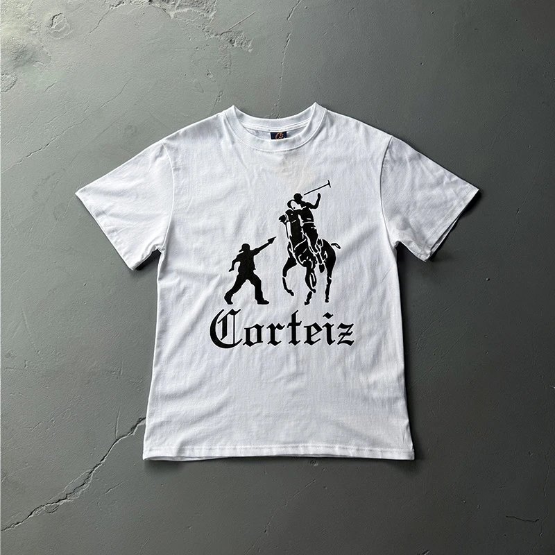 Corteiz T-shirts — white colorway — USFans Spreadsheet photo