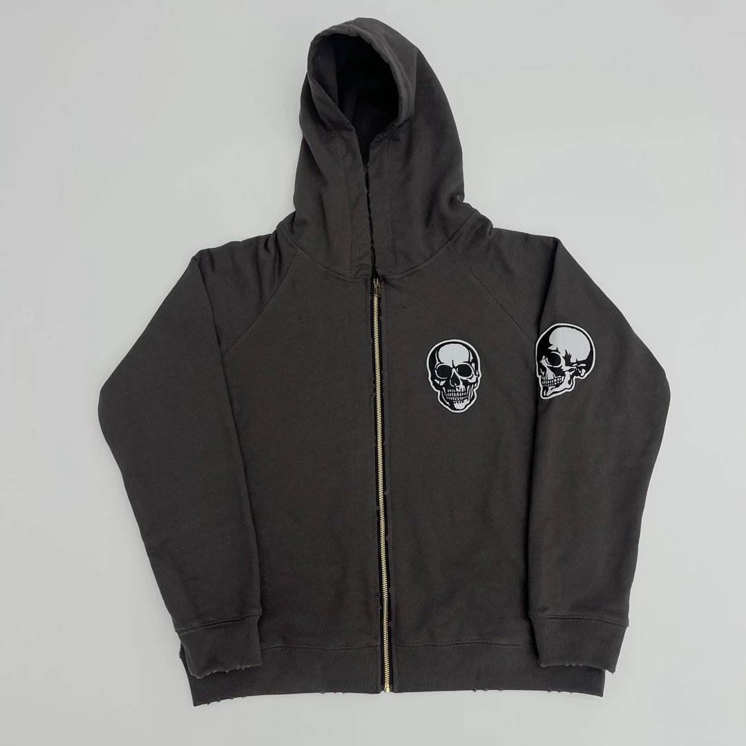 Number Nine Skull Hoodie — Coffee colorway — USFans Spreadsheet photo