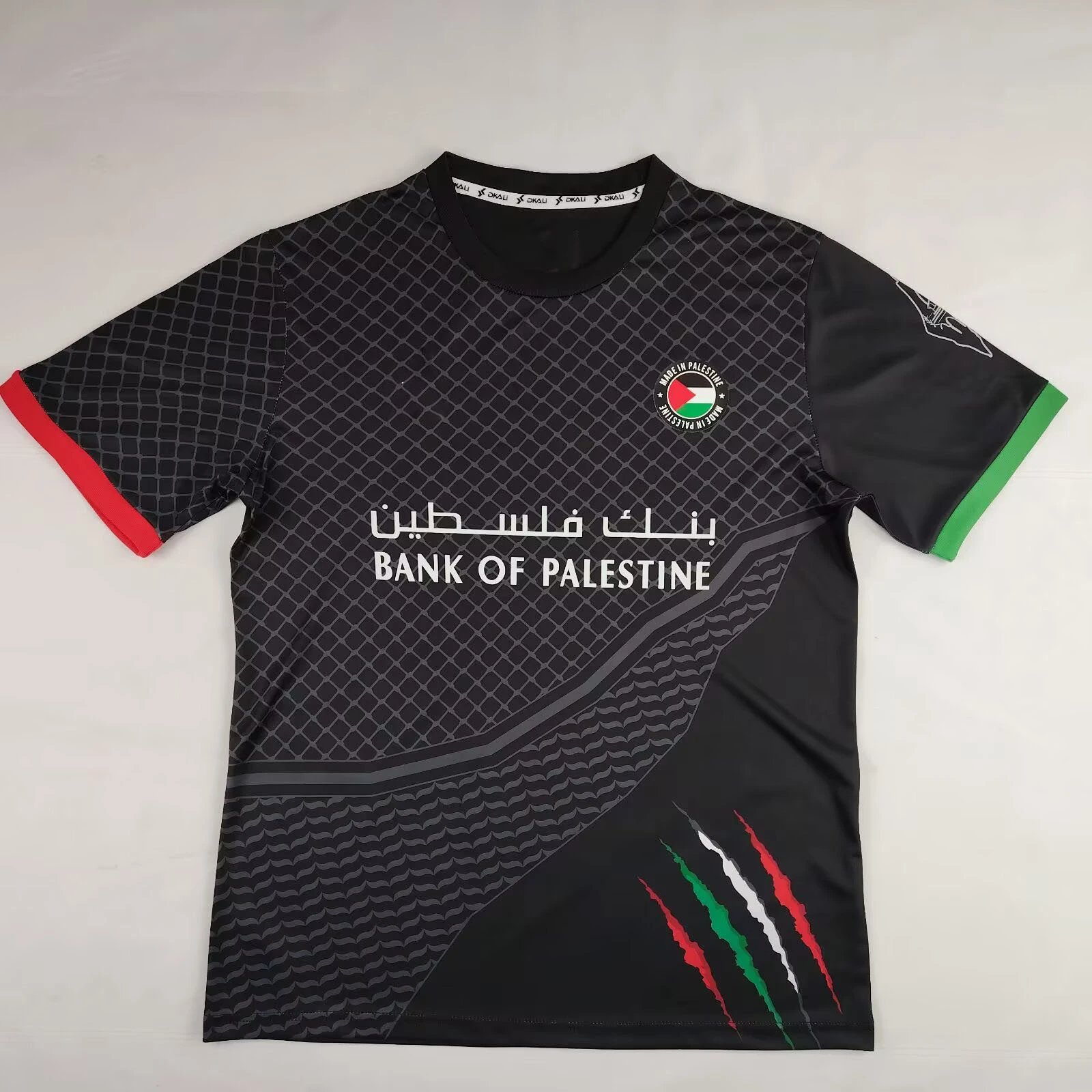 Palestine Jersey — Palestinian Black Flower colorway — Kakobuy Spreadsheet photo