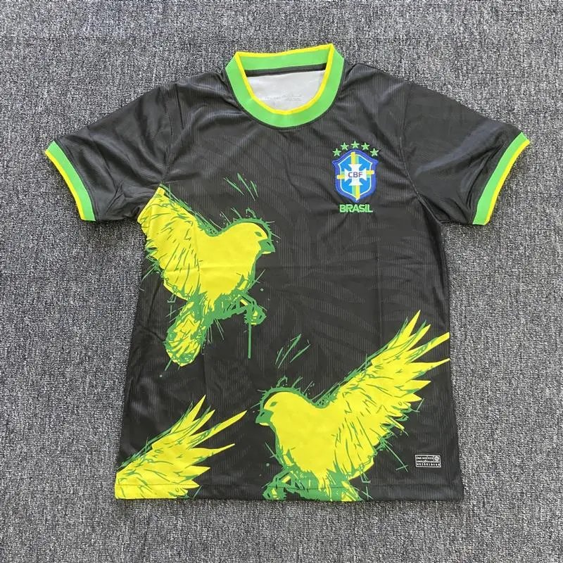 Poland Jersey 2024 (Player) — 24-25 Brazil Birds Black colorway — USFans Spreadsheet photo