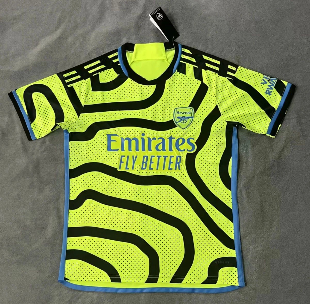 Barcelona Jersey 23/24 — 2324 Arsenal away game colorway — USFans Spreadsheet photo