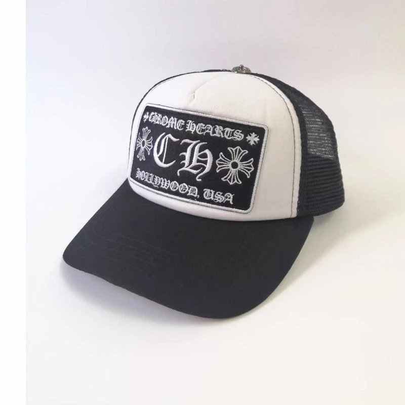 Chrome Hearts Caps — CH curved eaves black and white colorway — USFans Spreadsheet photo