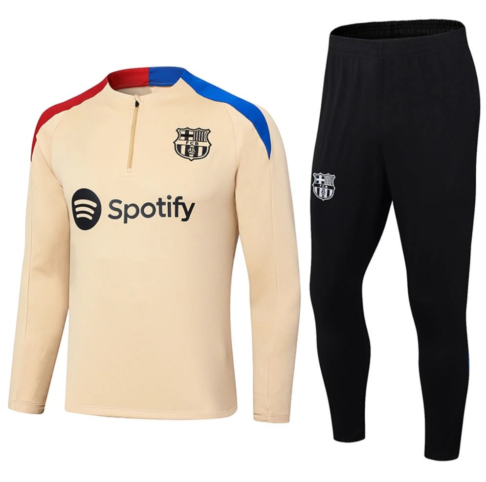 Football Set Tracksuit — 2425 Barcelona earthy colorway — USFans Spreadsheet photo