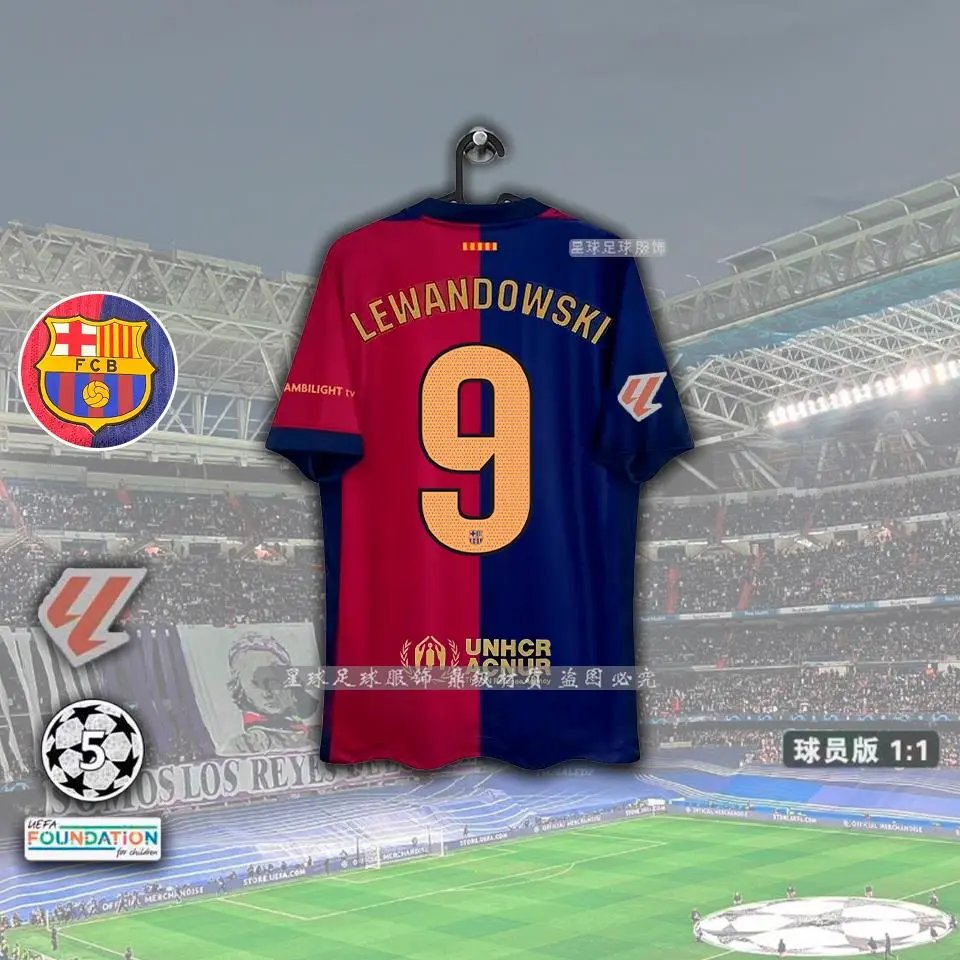 Barcelona x Travis Scott Jersey — La Liga Edition-9 number Levan colorway — USFans Spreadsheet photo